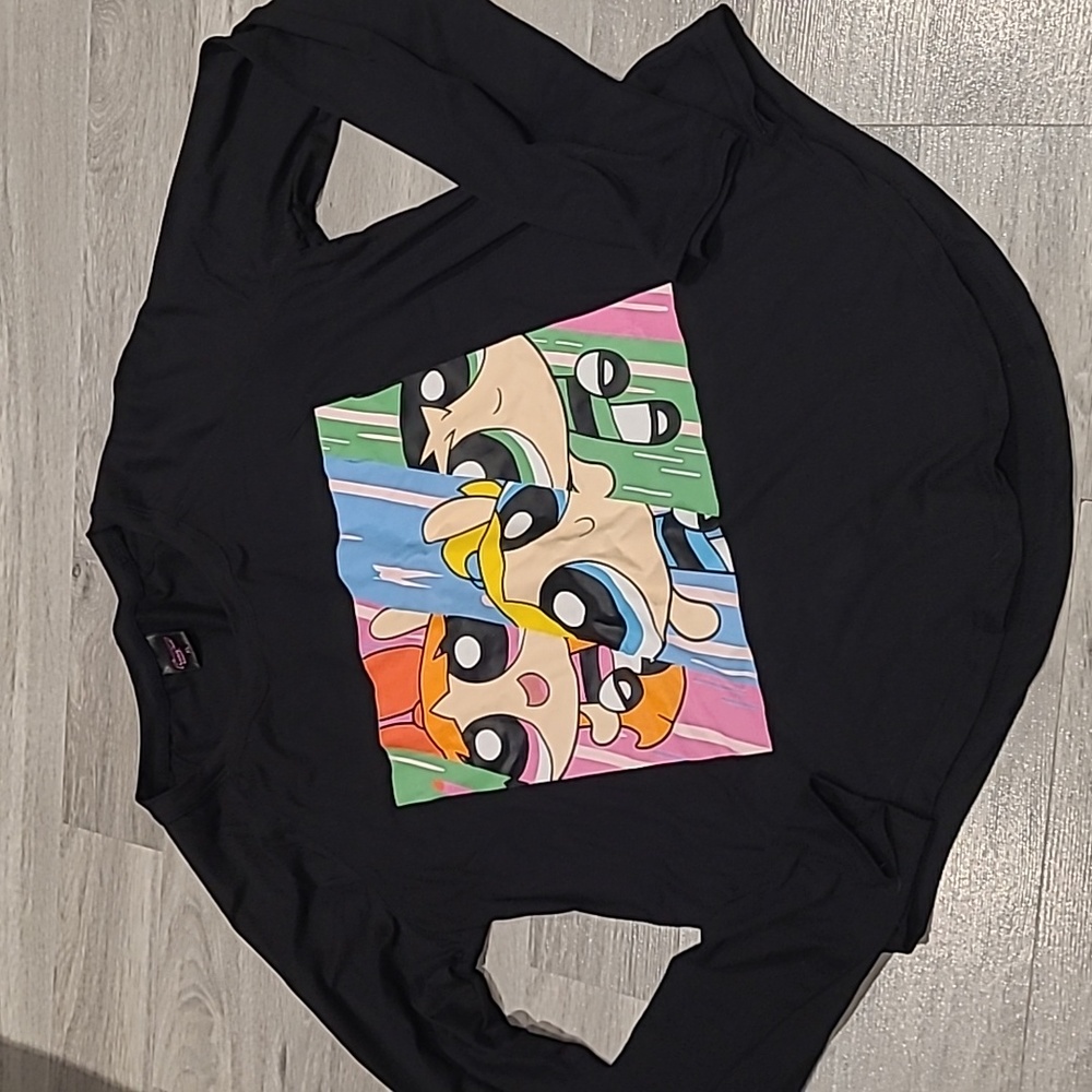Cartoon Network Powerpuff Girla Long Sleeve Top